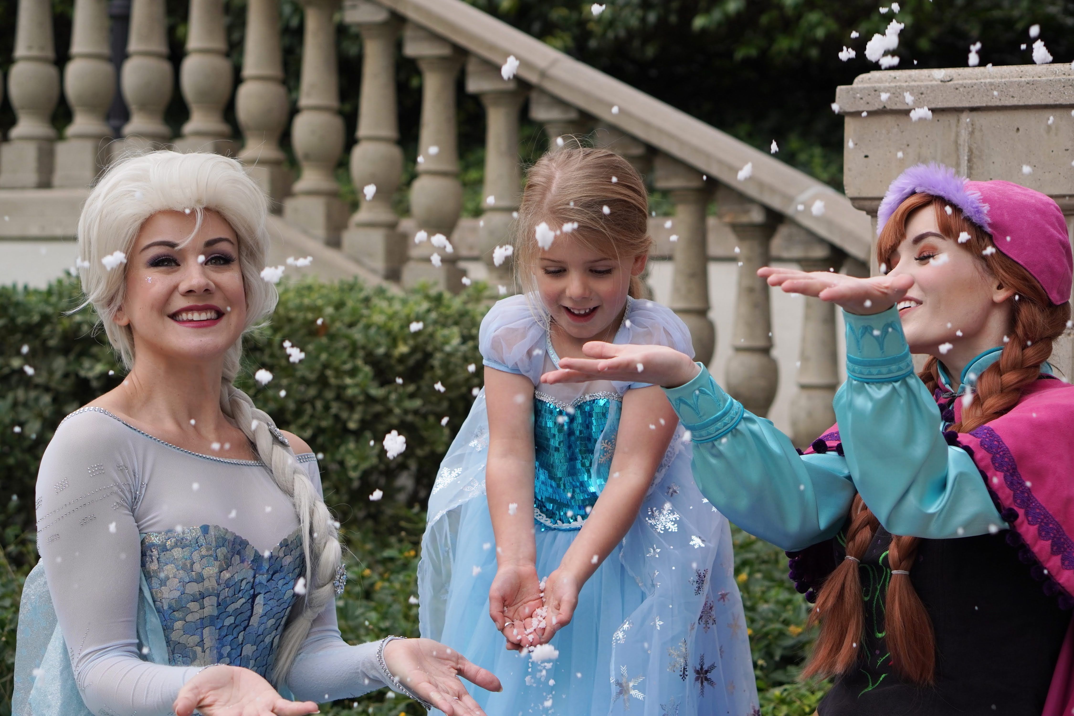 elsa performer and anna performer in san diego
